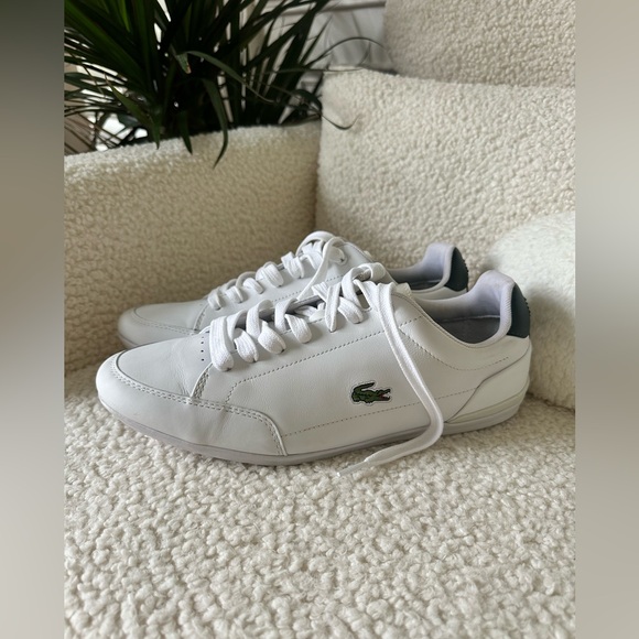 Lacoste Chaymon Crafted 07221 Cma Mens White Sneakers, size 9.5 - Picture 1 of 10